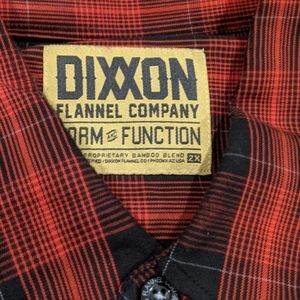 Rare 2X Dixxon the Blackhawk short sleeve bamboo shirt